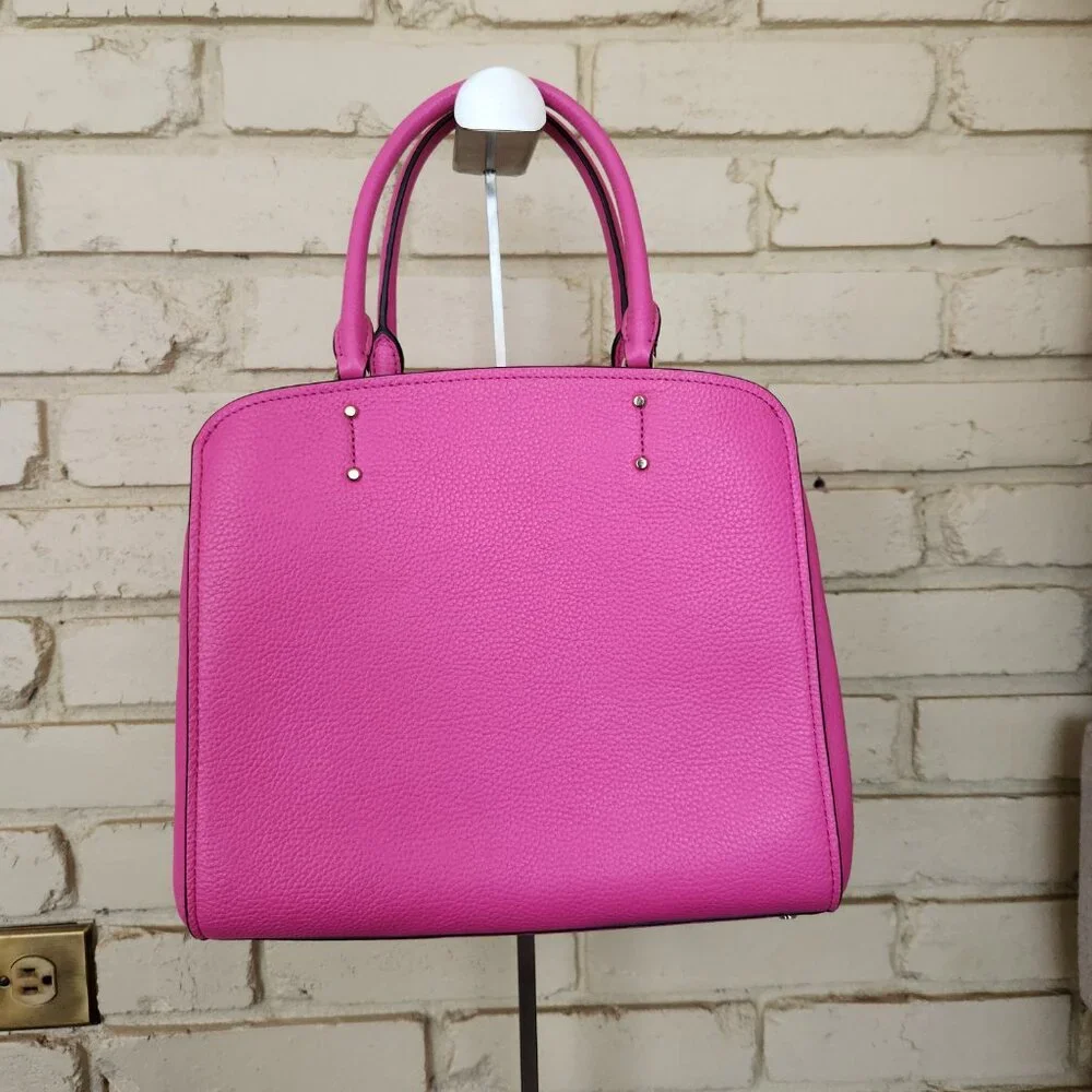 Euc Kate Spade NY Tegan Bright Pink Leather Shoulder Bag